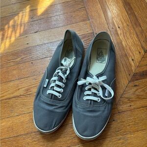 Vans Gray Canvas Sneakers